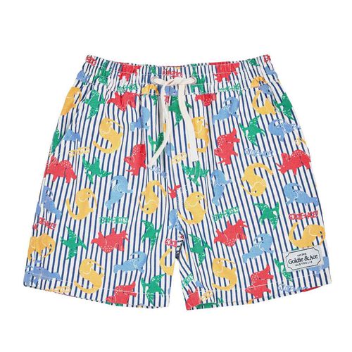 Goldie + Ace Dino Print Classic Shorts 6M-2Y
